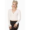 Dancing Days - LETS GO DANCING Cardigan - Blanc Product image